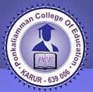 Ponkaliamman College of Education
